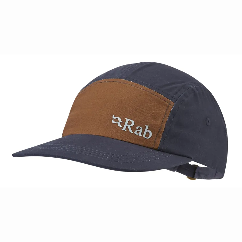 Rab Venant 5 Panel Cap - Ebony-Footprint